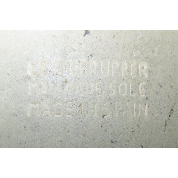 Maria Cristina Black Italian Suede Leather T Strap Pointed Toe Kitten Heels 7.5 - Picture 10 of 11